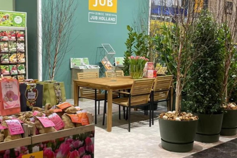 Beursstand van JUB Holland op IPM.