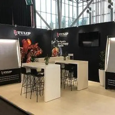 Beursstand Danish Crown op de PLMA-beurs