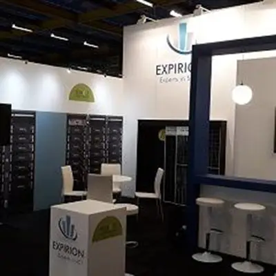 Beursstand Expirion op de Mechanisatie Tentoonstelling.