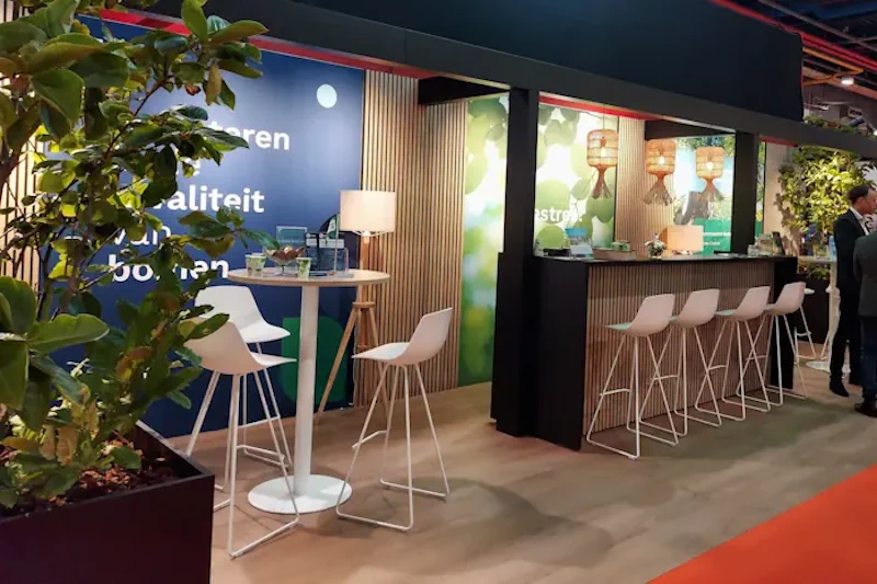 Beursstand van Investree op Vakbeurs Openbare Ruimte.