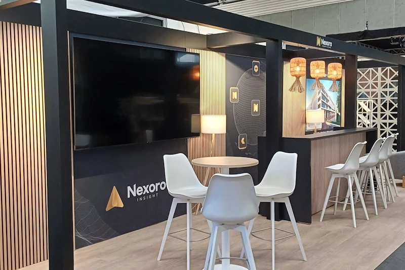 Beursstand Nexoro op Provada.