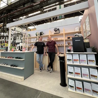 Beurstand Barista Essentials op het Amsterdam Coffee Fesitval