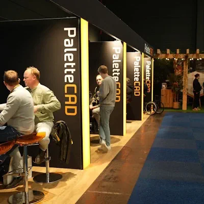 Beursstand PaletteCAD op Prowood
