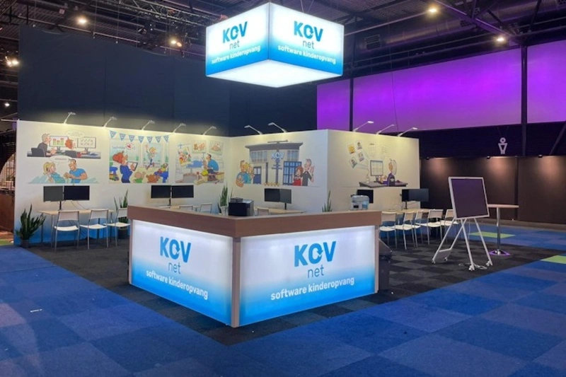 Beursstand van KOVnet op KindVak.