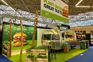 Beursstand Beyond Meat op de Horecava