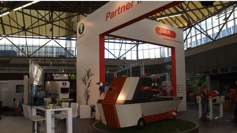 Beursstand van JAVO op HortiContact.