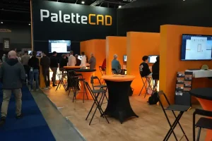 Beursstand Palette CAD op Houtpro+