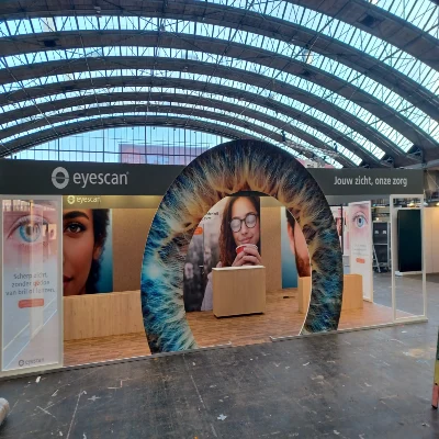 Beursstand Eyescan voor Styles Concepts.